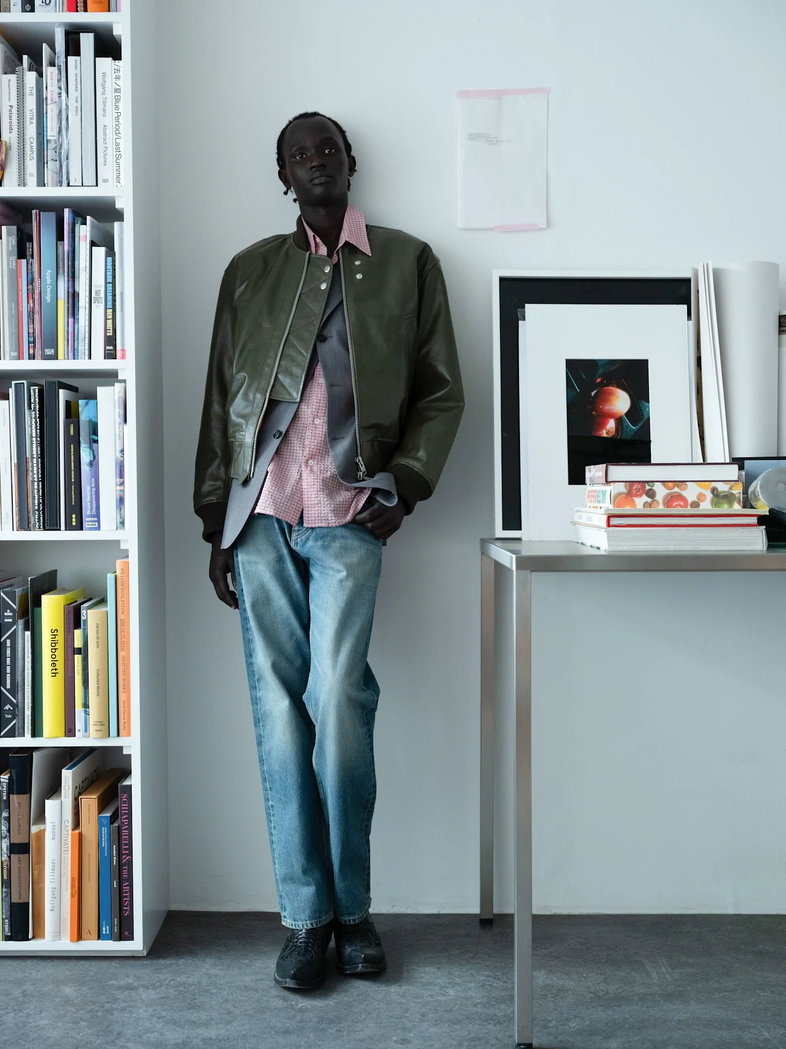 LEATHER FLIGHT JACKET - Image 6