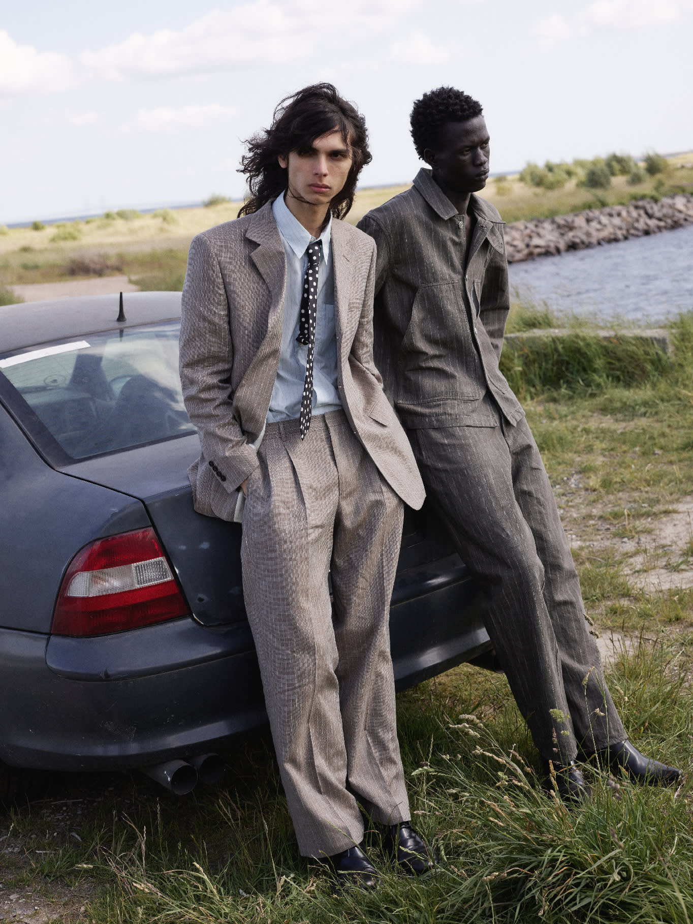 Wide Pleated Trouser - Image 3